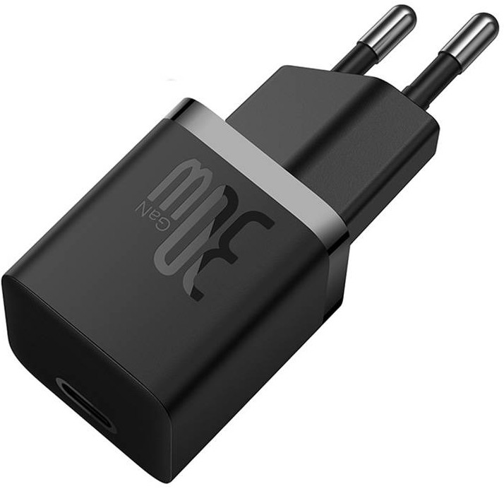 

Зарядное устройство сетевое Baseus GaN5 CCGN070401 1C 30W, Усовершенствованная технология GaN, Технология охлаждения Baseus, Множественные средства за, GaN5