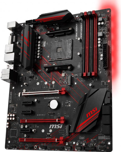 фото Материнская плата ATX MSI X470 GAMING PLUS