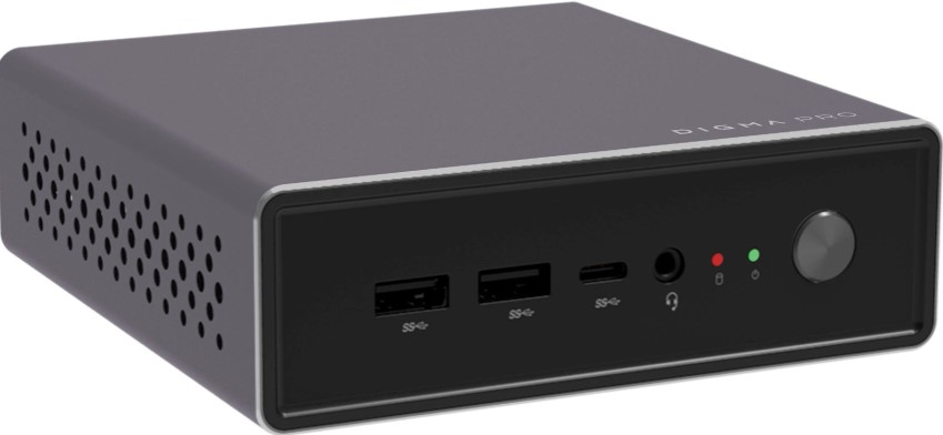 Digma Pro Minimax U1 DPP5-ADXW02 i5-1240P/16GB/512GB SSD/UHD Graphics/GbitEth/WiFi/BT/Win11Pro/темно-серый/черный