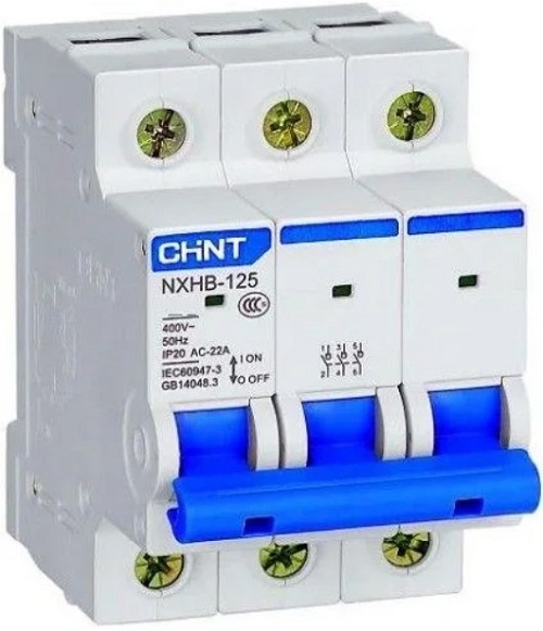 

Выключатель нагрузки CHINT 193186 3P, 125А, NXHB-125, 193186
