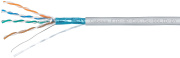 фото Кабель витая пара F/UTP 5e кат. 4 пары  Cabeus FTP-4P-Cat.5e-SOLID-GY-100