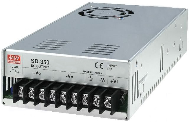 

Преобразователь DC-DC модульный Mean Well SD-350B-24 конвертор: CASE; 350 Вт; Выход 24В / 14.6А; Вход: 19...36 [24] В; -20...60 °C, SD-350B-24