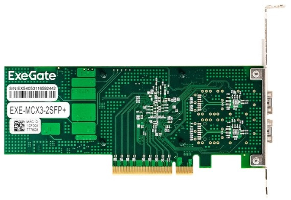 фото Сетевой адаптер  Exegate EXE-MCX3-2SFP+ в Уфе