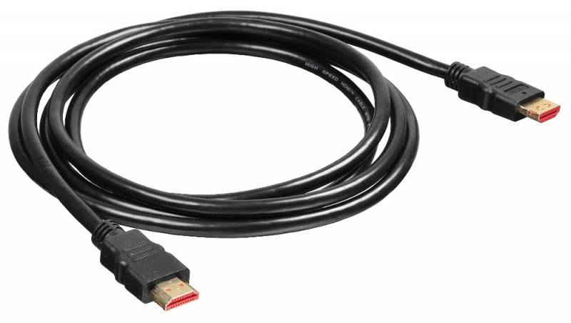 

Кабель интерфейсный Buro Buro 375147 HDMI (m) - HDMI (m), ver 1.4, 2м, GOLD, черный, Buro 375147