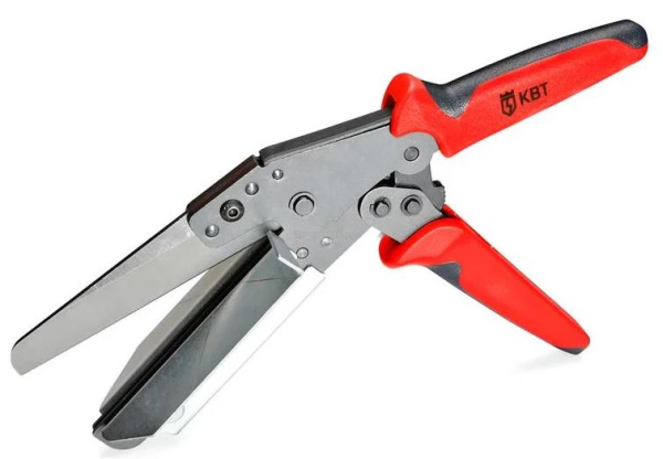 Изображение товара Профессиональные ножницы КВТ 79823 для резки пластика и кабеля