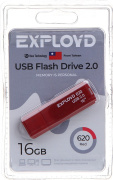 фото Накопитель USB 2.0 Exployd EX-16GB-620-Red