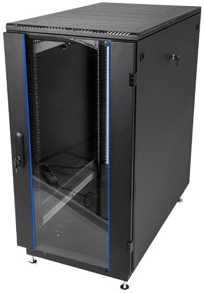фото Шкаф напольный 19", 24U ЦМО ШТК-М-24.6.8-1ААА-9005 в Екатеринбурге