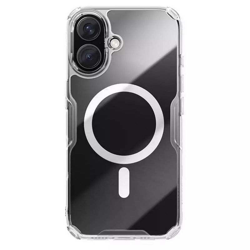 

Чехол Nillkin Nature TPU Pro Magnetic Case 7021565 White, (iPhone16 Plus), Nature TPU Pro Magnetic Case