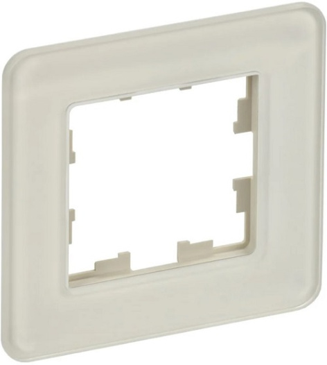 Изображение товара Рамка одинарная IEK BR-M12-G-41-K98 серия BRITE для электроустановки