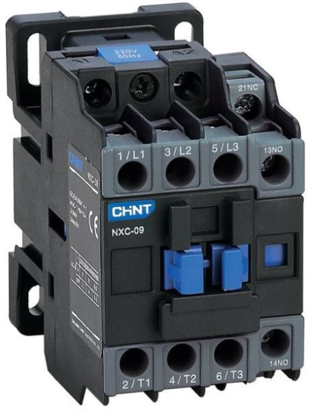 Изображение товара Контактор CHINT 836704 с 2 вспомогательными контактами 220 В