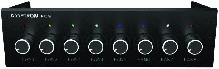 

Панель управления Lamptron LAMP-FC0010H FC8, 30Вт/канал х8, черная, LAMP-FC0010H