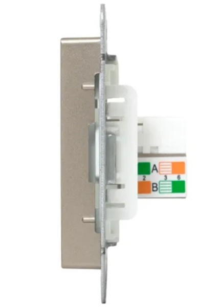 фото Розетка компьютерная  EKF UP1-SOC-RJ45-5