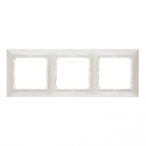 Изображение товара Рамка Legrand 770473 серия Valena для 3 постов вертикальная горизонтальная