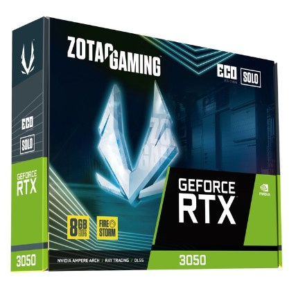 фото Видеокарта Zotac GeForce RTX 3050 ECO SOLO (ZT-A30500R-10L) в Нижнем Новгороде