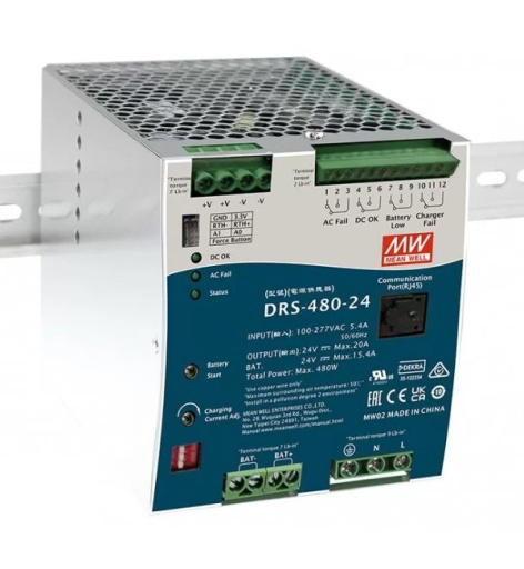 фото Преобразователь AC-DC сетевой Mean Well DRS-480-24 в Уфе