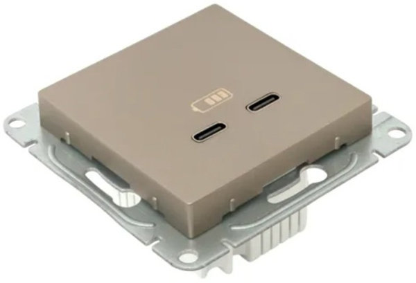фото Розетка USB  EKF UP1-SOC-2USBC в Воронеже