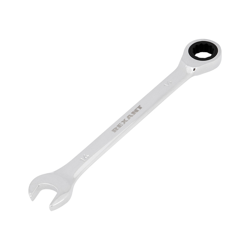 

Ключ комбинированный Rexant 12-5809-1 трещоточный 14 мм, CrV, зеркальный хром, 12-5809-1