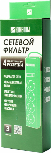 фото Сетевой фильтр  ЮНИВОЛЬТ 00-00000387 в Омске