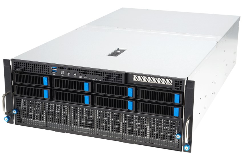 

Серверная платформа 4U ASUS ESC8000A-E12P-SKU4/10G/3kW(2+2)/5PCIe/4NVMe (2*SP5, 24*DDR5, 8*3.5"/2.5" NVME/SATA/SAS, M.2, 2+2 3000W Titanium), ESC8000A-E12P-SKU4/10G/3kW(2+2)/5PCIe/4NVMe