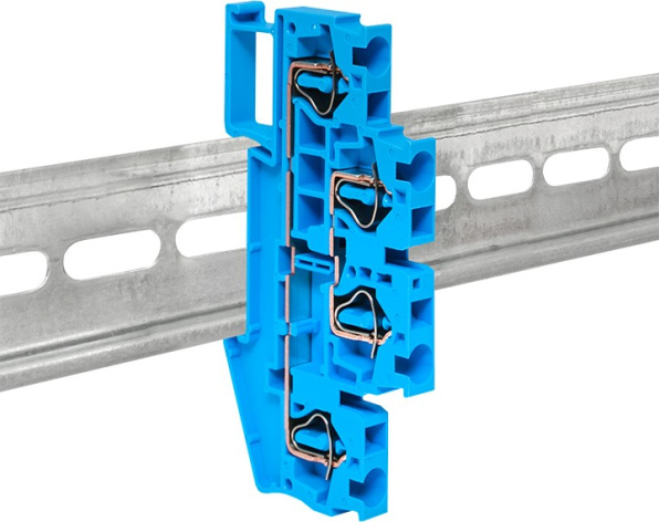 фото Клеммная колодка  EKF plc-jxb-st-4-4-2-blue в Самаре