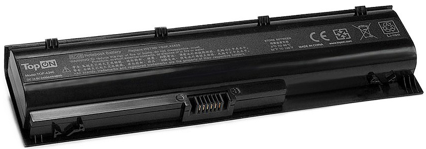 

Аккумулятор для ноутбука HP TopOn TOP-4340 для моделей ProBook 4340s, 4341s 10.8V 4400mAh 48Wh. PN: HSTNN-YB3K, RC06, TOP-4340