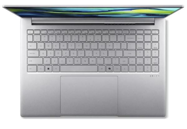фото Ноутбук Acer Swift SFL16-51M 16" (Intel Core Ultra 5, 16Гб LPDDR5, SSD 512 Гб, Arc graphics, Без ОС) Серебристый [NX.D3UCD.003]