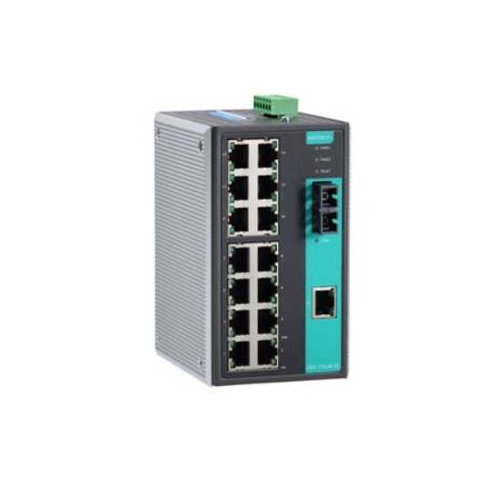 

Коммутатор неуправляемый MOXA EDS-316-S-SC-T 15x10/100BaseT(X) ports, 1 single modem, SC, 100Base, 40Km, EDS-316-S-SC-T