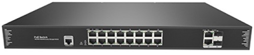 

Коммутатор управляемый JUST JT-POE31016PFM интеллектуальный, 18 портовый PoE L2 уровня, 16 POE портов 10/100Mб/с (до 30Вт на порт), JT-POE31016PFM