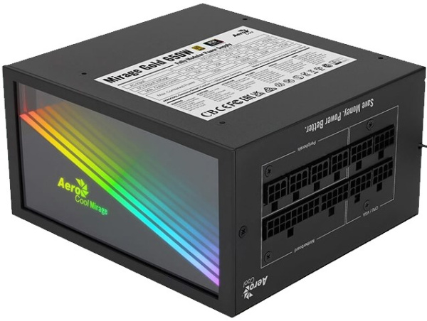 фото Блок питания ATX AeroCool Mirage Gold 650W в Челябинске