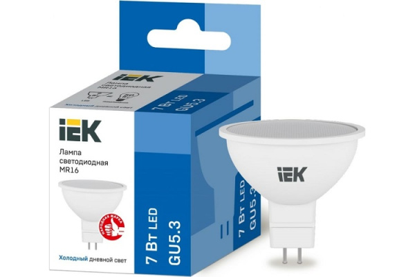 фото Лампа светодиодная IEK LLE-MR16-7-230-65-GU5 в Челябинске
