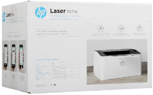 фото Принтер лазерный черно-белый HP Laser 107w в Ростове-на-Дону