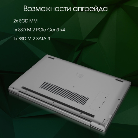 фото Ноутбук  Digma Pro Breve в Уфе 15.6 ", Ryzen 7, 16 Гб RAM, 512 Гб SSD, Radeon RX Vega 8, Темно-серый
