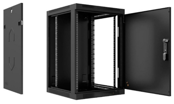 фото Шкаф настенный 19", 15U Cabeus SH-05F-15U60/35m-R-BK