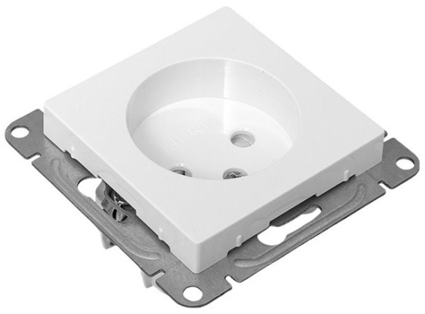 фото Розетка без заземления  EKF UP1-SOW-101