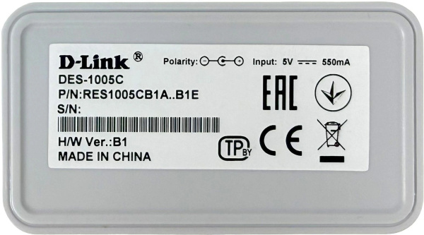 фото Коммутатор неуправляемый D-link DES-1005C/F6/E в Казани