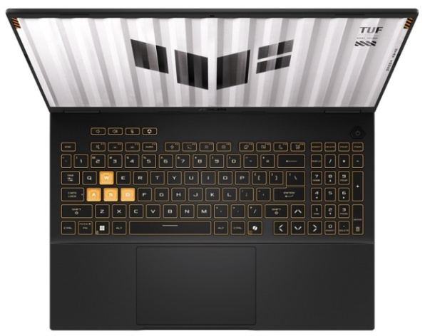 фото Ноутбук ASUS TUF Gaming F16 FX608JMR-RV202 16" (Intel Core i7, 16Гб DDR5, SSD 1 Тб, GeForce RTX 5060, Без ОС) Серый [90NR0NB1-M00B20]