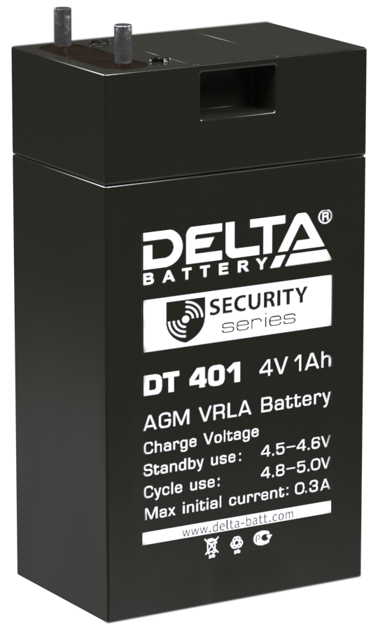 

Батарея Delta DT 401 4В, 1Ач, DT 401