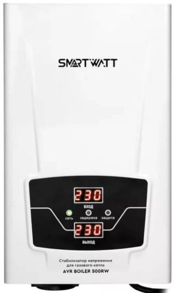 Изображение товара Стабилизатор SmartWatt AVR BOILER 500RW для защиты бытовой техники