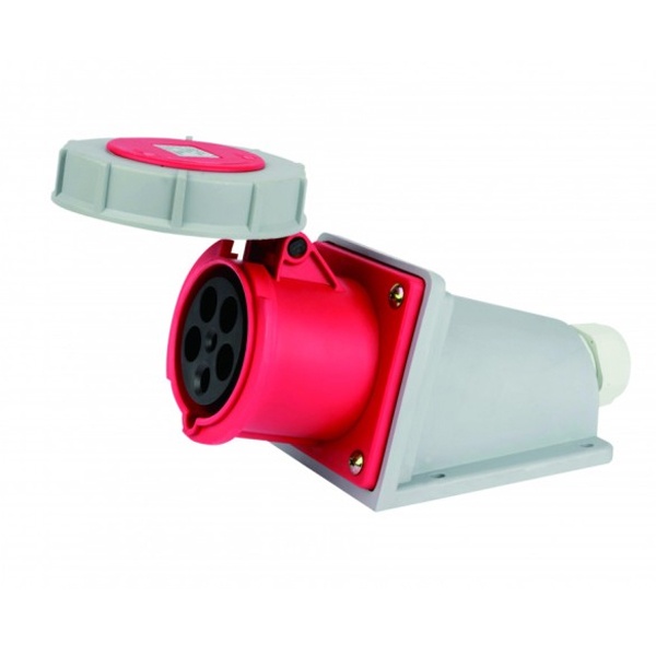 

Розетка DEKraft 26207DEK стационарная 3Р+РЕ+N 125А 380В IP67 РС-103, 26207DEK