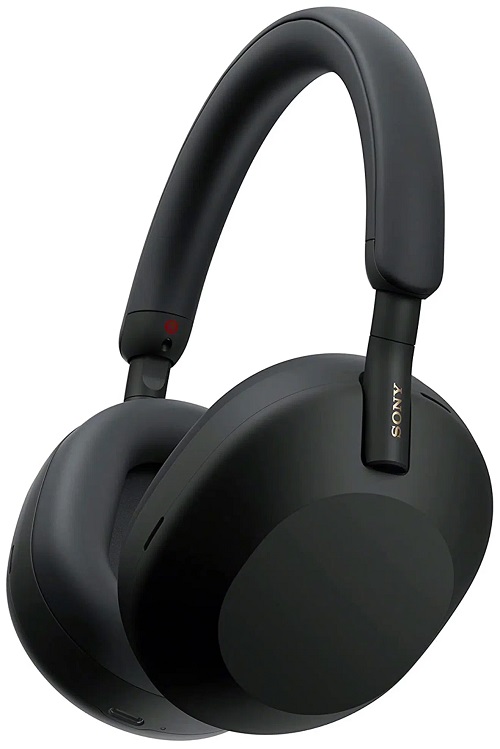 

Наушники полноразмерные Sony WH-1000XM5 беспроводные, черные, WH-1000XM5