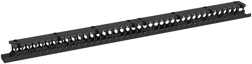 

Кабельный организатор вертикальный, 42U TLK TLK-OV70-42U-BK для шкафов шириной 800мм, серий TFR-R, TFI-R и TFA, Ш96хГ112,5мм, металлический, с пластик, TLK-OV70-42U-BK