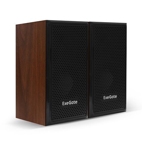 

Акустическая система 2.0 Exegate Tango 312 EX287058RUS USB, 2х3Вт (6 Вт RMS), 80-20000Гц, темное дерево, Color Box, Tango 312