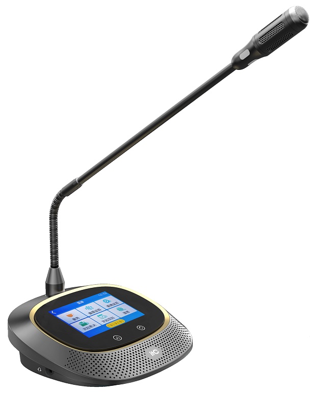 

Микрофон TS-0309 ITC TS-0309, микрофон председателя, сенсорный экран 3,5", кабель витая пара, шт, TS-0309