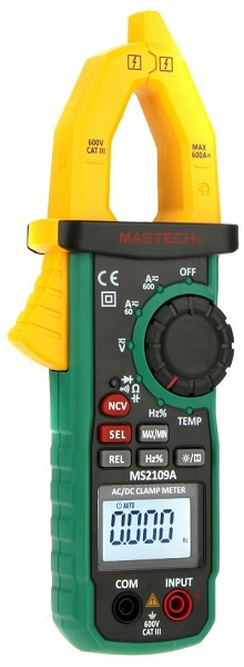 Изображение товара Мультиметр Mastech MS2109A профессиональный портативный с подсветкой
