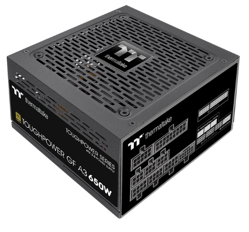 

Блок питания ATX Thermaltake Toughpower GF A3 PS-TPD-0650FNFAGE-H 650W, 80+ Gold, 120 mm fan, Gen 5, fully modular, Toughpower GF A3