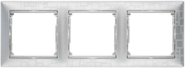 Изображение товара Декоративная рамка Legrand 770343 для розеток и выключателей, серия Valena