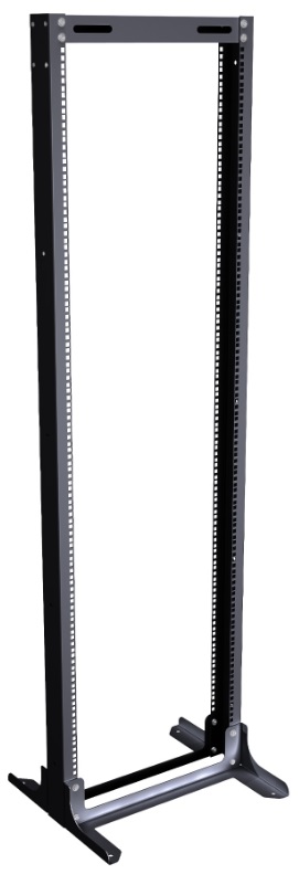 

Открытая стойка однорамная 19", 42U NTSS NTSS-1GOR42U-BL комплект ножек, черный RAL 9005, NTSS-1GOR42U-BL