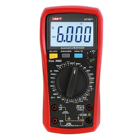 Изображение товара Мультиметр UNI-T UT107+ автомобильный цифровой многофункциональный измеритель