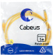 фото Кабель патч-корд U/UTP 5e кат. 2м Cabeus PC-UTP-RJ45-Cat.5e-2m-YL
