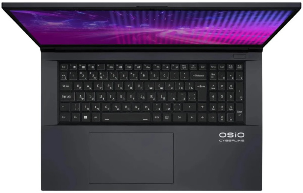 фото Ноутбук  OSIO CyberLine C170i-001 в Уфе 17.3 ", Core i5, 16 Гб RAM, 512 Гб SSD, GeForce RTX 3050, Темно-серый